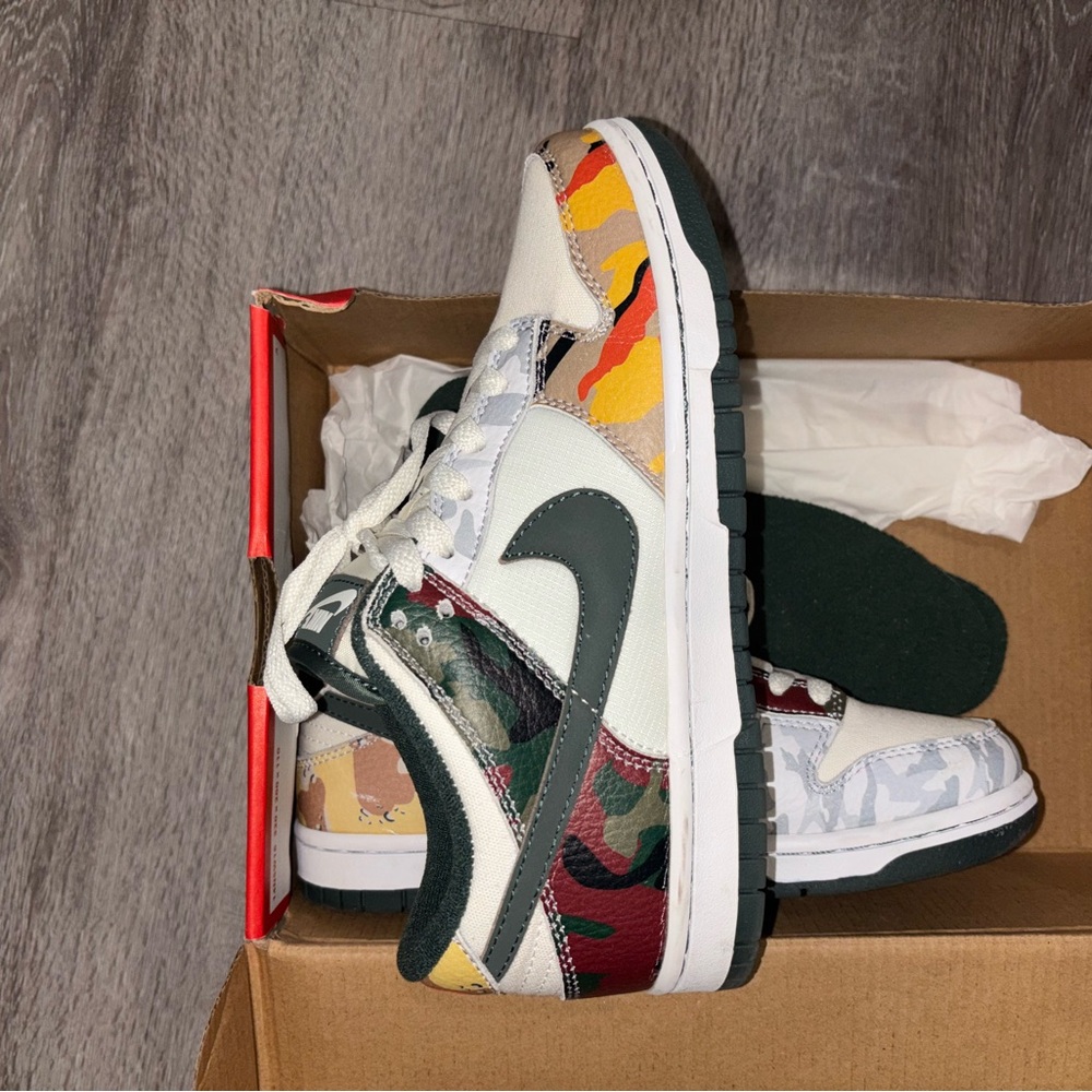 Kids Camouflage Sneakers